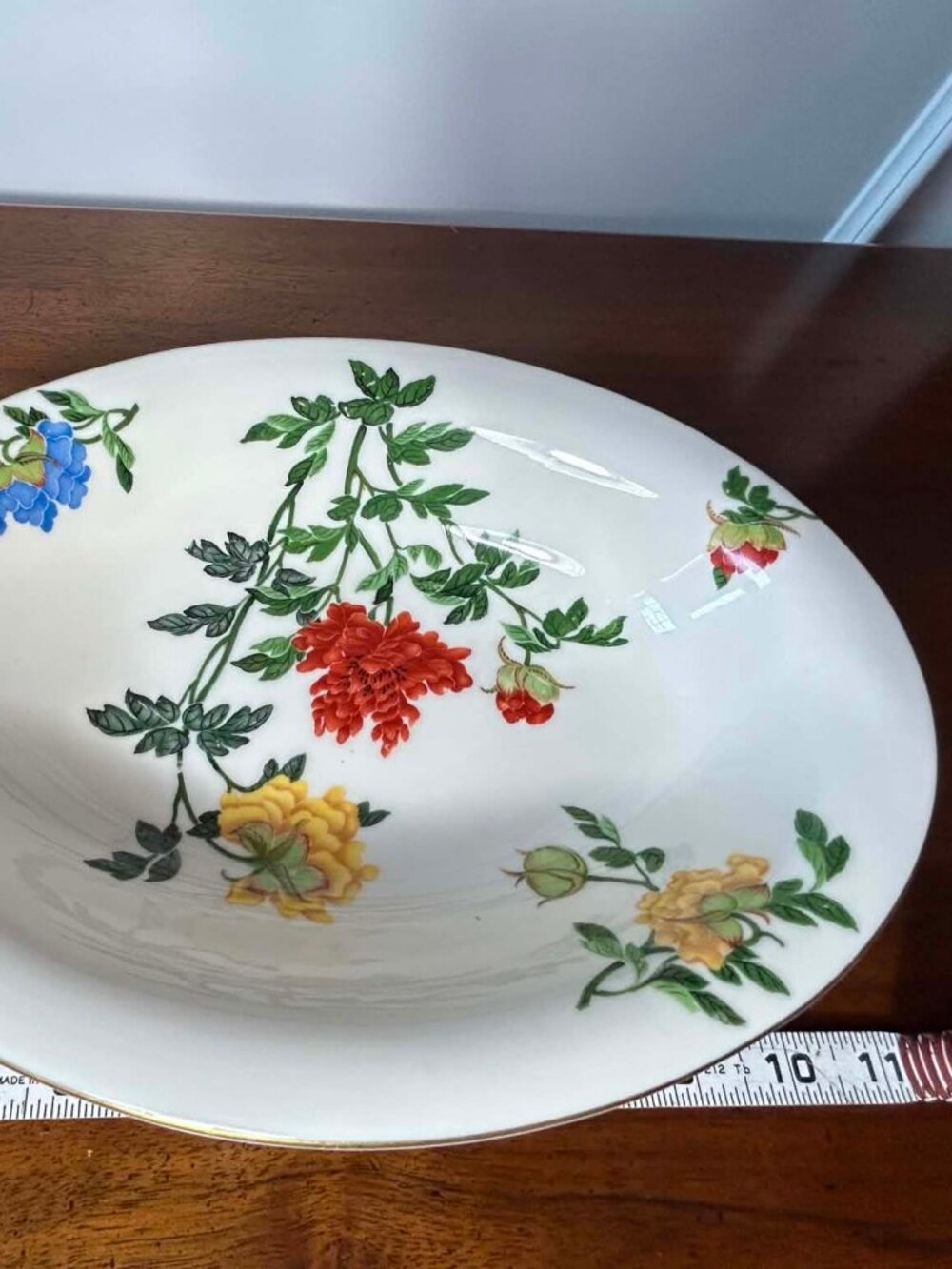 Castleton China floral oval vegetable bowl - Picture 8 of 10